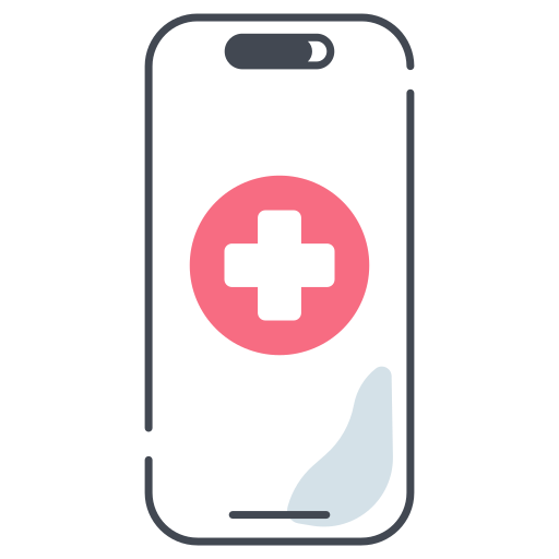 aplicación médica icono gratis