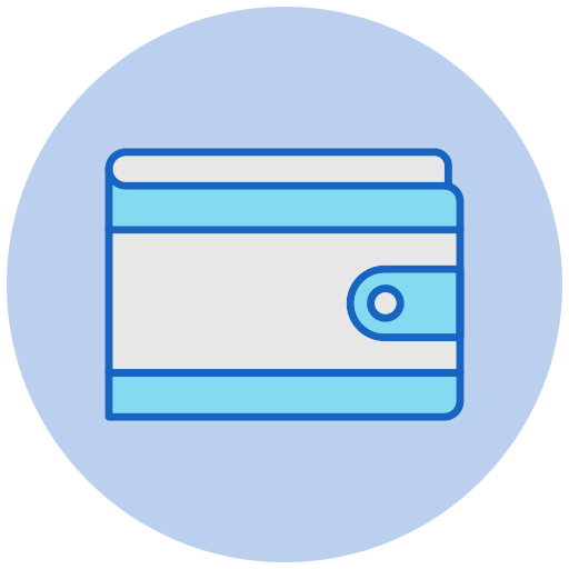 cartera icono gratis