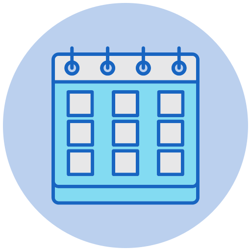 calendario icono gratis