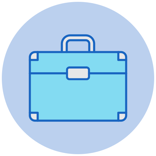 Briefcase free icon