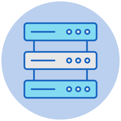 Server Generic color lineal-color icon