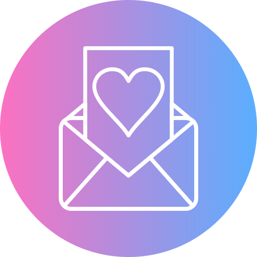 Message Generic gradient fill icon