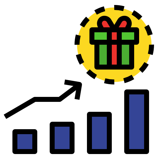 incentivo icono gratis