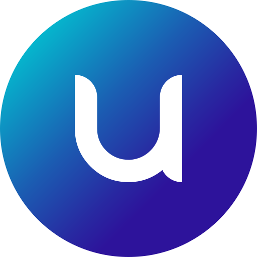 Letter u Generic gradient fill icon