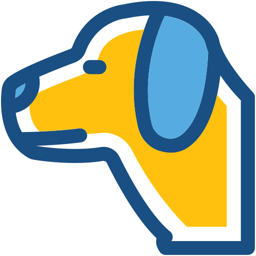 perro icono gratis