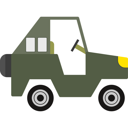 jeep militaire Icône gratuit