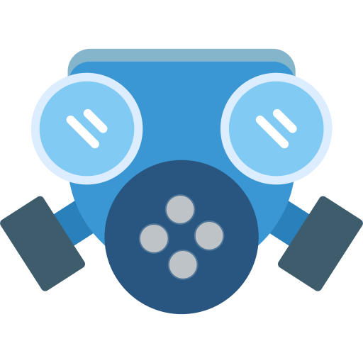 masque à gaz Icône gratuit