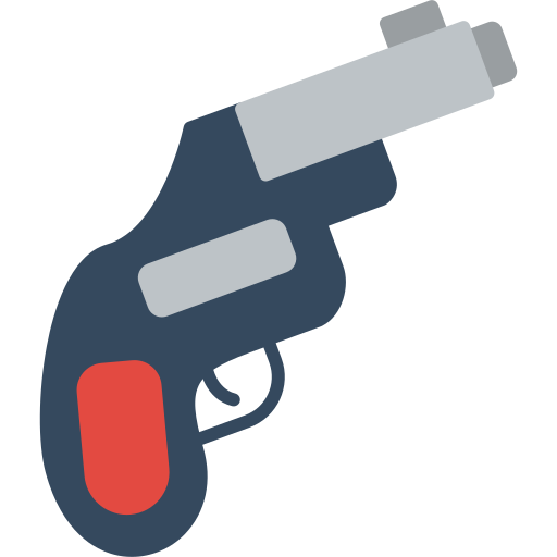 pistola de bengalas icono gratis