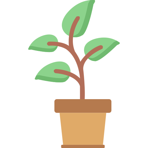 Pot plant Generic color fill icon