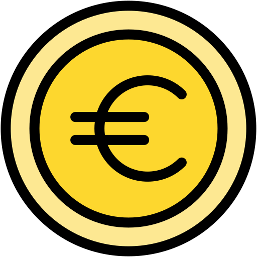 euro icono gratis