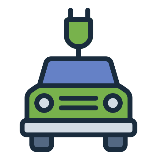 carro elétrico grátis ícone carro elétrico grátis ícone