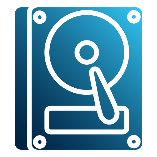 Hard disk Generic gradient fill icon