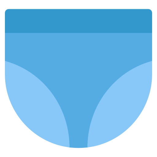 Underwear Generic color fill icon