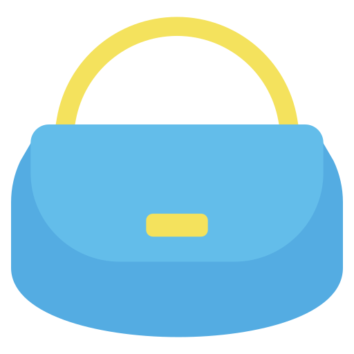 bolso de mano icono gratis