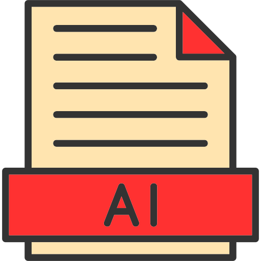 formato ai icono gratis