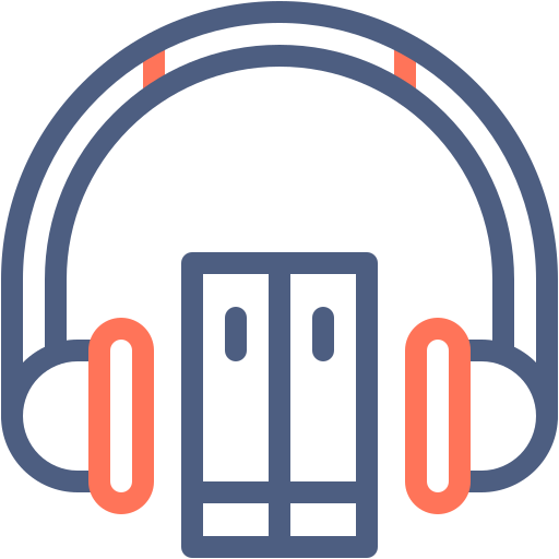 audio libro icono gratis