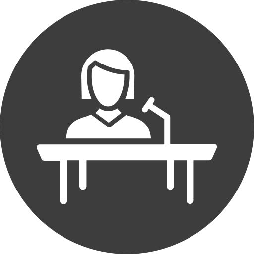 conferencia icono gratis