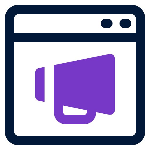 márketing icono gratis