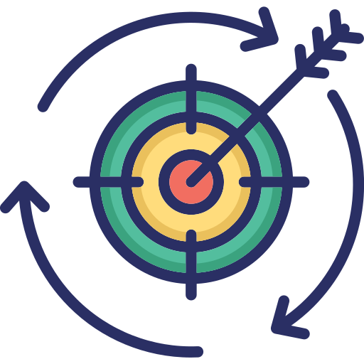 objectif Icône gratuit