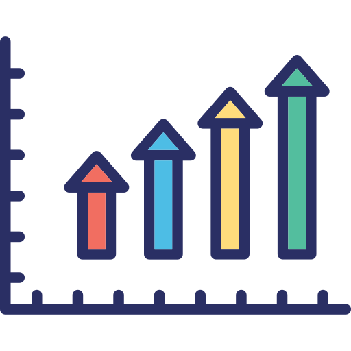 Chart Generic Color Lineal-color Icon