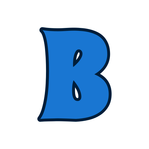 Letter B Generic color lineal-color icon