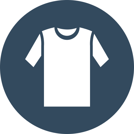 Tshirt Generic color fill icon