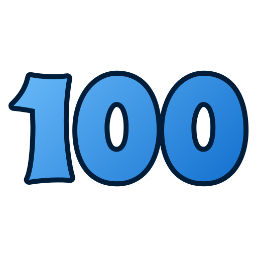 100 grátis ícone 100 grátis ícone
