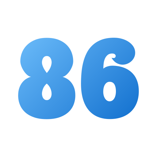 86 icono gratis