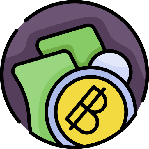 Baht free icon Baht free icon