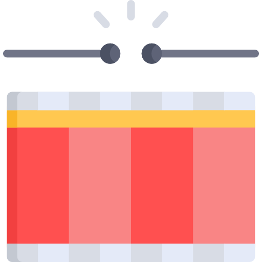 tambor icono gratis