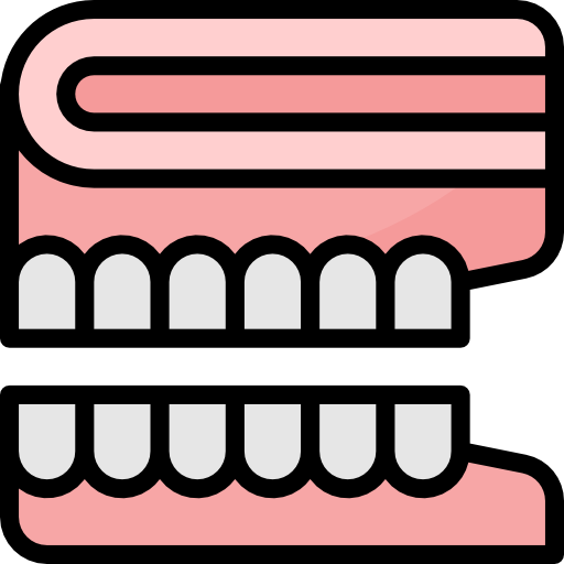 dentier Icône gratuit dentier Icône gratuit