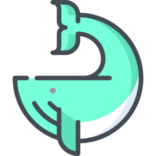 Whale free icon