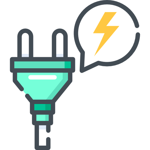 enchufe icono gratis