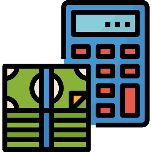 presupuesto icono gratis