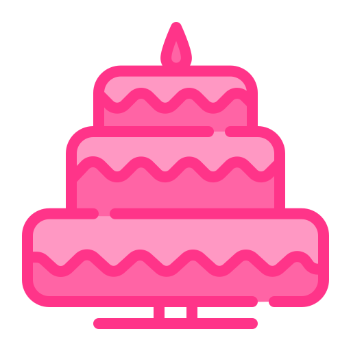 pastel de boda icono gratis