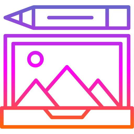 photo editing icono gratis