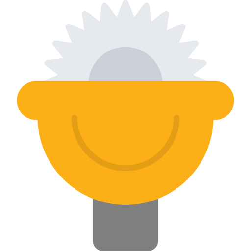 sierra mecánica icono gratis