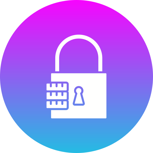 Padlock Generic Gradient Fill Icon