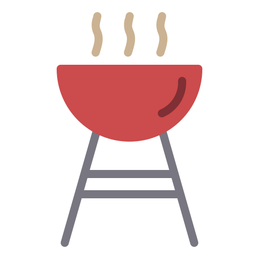 BBQ Generic color fill icon