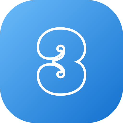 numéro 3 Icône gratuit numéro 3 Icône gratuit