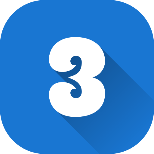Number 3 free icon Number 3 free icon