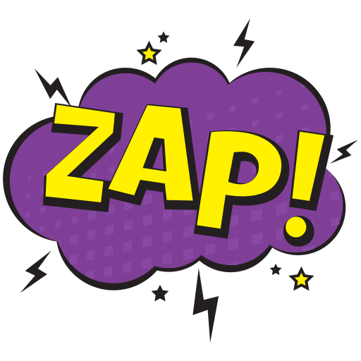 Zap Stickers - Free communications Stickers