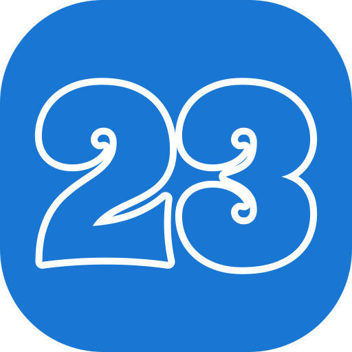 Number 23 free icon Number 23 free icon