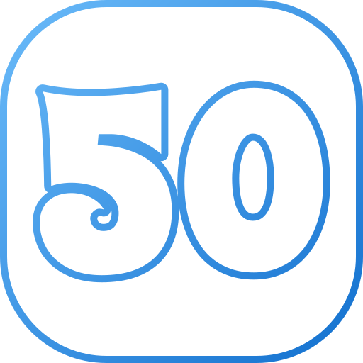 50 Icône gratuit 50 Icône gratuit