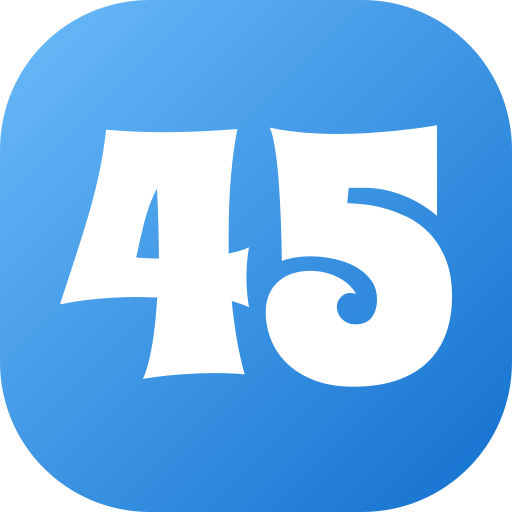 45 Icône gratuit 45 Icône gratuit