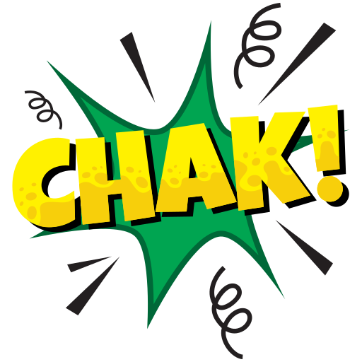 chacks gratis sticker