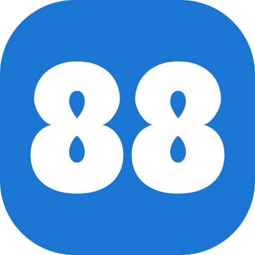 88 Icône gratuit 88 Icône gratuit