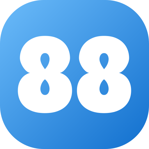 88 Icône gratuit 88 Icône gratuit