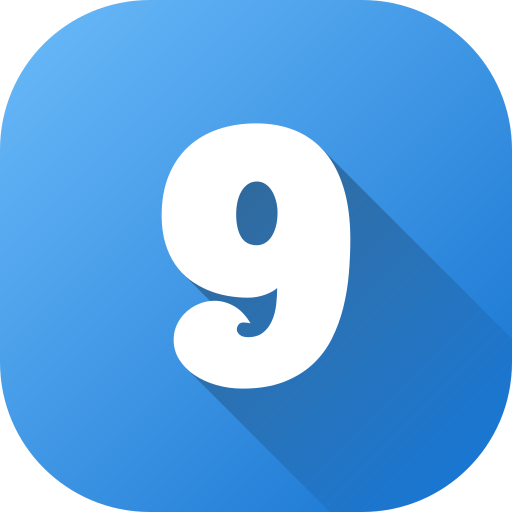 numéro 9 Icône gratuit numéro 9 Icône gratuit