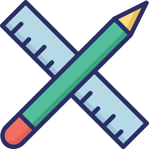 Drafting Generic color lineal-color icon